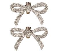 Generico Rhinestone Shoe Charm, Crystal Shoe Accessories, Removable & Elegant Design, 2.56x1.57x0.39 inches Footwear Embellishments, High Heel Decorations for Dress Shoes, Special Occasions