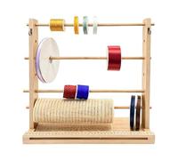 Generico Ribbon Storage Organizer, Spool Holder Rack for Craft Room