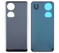Generico Ricambio compatibile con HONOR 90 5G REA-NX9, REA-AN00 Copri Batteria + biadesivo Vetro Posteriore Back Cover Retro Scocca + adesivo Biadesivo (Nero)