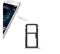 Generico Ricambio COMPATIBILE con HUAWEI P10 LITE WAS-LX1 WAS-LX1A Try tray Vassoio (SILVER) alloggio porta scheda Dual SIM Card Sim 1 + SLOT SIM 2 o slitta lettore Memoria Micro Sd