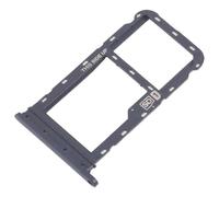 Generico Ricambio Compatibile con MOTOROLA MOTO G60 XT2135-1 Carrello Vassoio Alloggio SUPPORTO adattatore SLOT PORTA CARD carrello per SCHEDA SIM + vano Memoria Micro Sd (Nero)