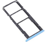 Generico Ricambio Compatibile con OPPO Realme C25Y RMX3265 RMX3268 RMX3269 Try tray Vassoio alloggio porta scheda Card Sim 1 o SLOT SIM 2 + slitta per lettore Memoria Micro Sd (Blu)
