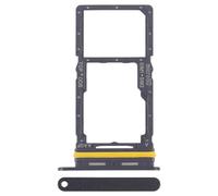 Generico Ricambio compatibile con Samsung Galaxy A17 4G SM-A175F / A17 5G SM-A176B Try tray Vassoio alloggio porta scheda Card Sim 1 + SLOT SIM 2 o slitta per lettore Memoria Micro Sd (Nero) (Nero)
