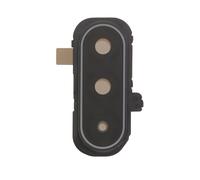 Generico Ricambio compatibile con Samsung Galaxy A17 5G SM-A176B A176B vetro posteriore vetrino scocca lente obbiettivo + Cornice RING rear fotocamera BACK camera