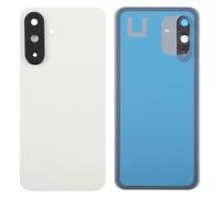 Generico Ricambio compatibile con SAMSUNG GALAXY A36 5G A366B SM-A366B Copri Batteria con cover lens CAMERA Vetro Posteriore Back Cover Retro Scocca + biadesivo adesivo + lente (Bianco)