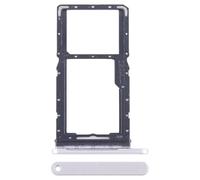 Generico Ricambio Compatibile con Samsung Galaxy Tab A9 SM-X115 Try Tray Vassoio alloggio Porta Scheda Card Sim + Slot Slitta Lettore Scheda Memoria Micro SD (Silver)