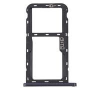 Generico Ricambio Compatibile con ZTE Blade A52 Try tray Vassoio alloggio porta scheda Dual SIM Card Sim 1 + SLOT SIM 2 o slitta per lettore Memoria Micro Sd (grey)
