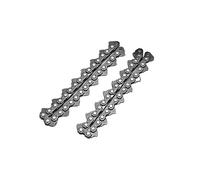 Generico Ricambio for Testina di rifinitura M10, Elevata durezza, Ispessita, Resistente agli Urti, Adatta for decespugliatori universali.(1pair Chain)