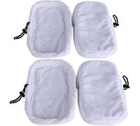 Generico-Ricambio Pad Confezione da 4 Ricambio in Microfibra per Mocio a Vapore /Cuffie in Microfibra di Ricambio per i Pulitori a Vapore (Alternativa a 70496, 3584 ,9 in 1, 2 in 1,70495,720020)