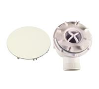 Generico Ricambio piletta Piatto Doccia Bianco Diametro Tappo 86mm Albatros 4R19013701