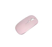 Generico Ricaricabile senza fili Bluetooth compatibile Mouse portatile silenzioso mouse ergonomico per iPad Computer Laptop Tablet Phone Office Gaming Mouse Ampiamente Compatibile (Pink)