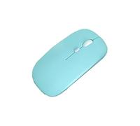 Generico Ricaricabile senza fili Bluetooth compatibile Mouse portatile silenzioso mouse ergonomico per iPad Computer Laptop Tablet Phone Office Gaming Mouse Ampiamente Compatibile (Green)