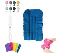 Generico Ricariche for Spolverino Elettrostatico A 360°, Ricariche for Spolverino Lavabili E Riutilizzabili Con Manici, La Scelta Sostenibile for Una Casa Senza Polvere(Blue)