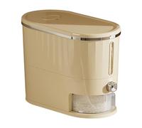 Generico Rice Storage Container | 5kg Leakproof With Measuring Cup | Airtight Rice Storage Containers | Home Kitchen Pantry Apartment Farmhouse Restaurant RV Sugar Flour Cereal Grain