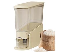 Generico Rice Storage Container - Sealed Cereal Storage Box | Portion Control Transparent | Portion Control Transparent For Grain Flour Snack Cereal Kitchen Pantry Home Dorm Apartment