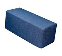 Generico Riempimento per Fessure del Letto 200cm,Cuscino per Bracciolo del Divano Rettangolare,Testiera Morbida del Letto,Cuscino per Schienale Rimovibile per Divano,Auto,Camera,Royal Blue,55x15x15cm