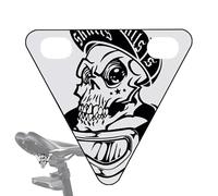 Genérico Riflettori per Bicicletta | Segnale di Sicurezza - Targhetta Decorativa Triangolare per Famiglia Adulti Bicicletta Montagna Bambini Ciclismo Urbano Strada