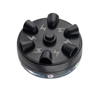 Generico Rilevatore di bugie - ABS 11,2x11,2x5,2 cm, gioco con dita shock, scherzo giocattolo | per feste, divertimento scolastico, Halloween, sfide multiplayer