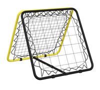 Generico Rimbalzatore Calcio Doppio Lato Regolabile Giallo Nero Acciaio