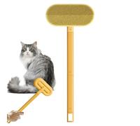 Genérico Rimuovi di gatto | Rimozione per gatti e cani sui divani - Spazzola riutilizzabile con lunga mano per pulire biancheria domestica divano tappeto