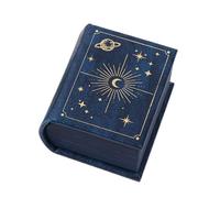 Generico Ring Box - Magnetic Closure Engagement Ring Box | Book Shape Jewelry Storage Holder, 2.17x2.56x1.38 Inche Jewelry Storage Holder, Rings Boxs For Birthday Women Men Travel Engagement Proposal