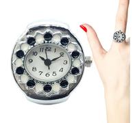 Generico Ring Watches for Women, Finger Ring Watch, Lightweight Finger Watch, Vintage Clock Jewelry, Innovative Ring, Fashionable, Women’s