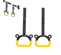 Generico Rings Pull - Anelli di Pull -up in Palestra, Anelli di Allenamento per La | 2 Pezzi Set di Squilli di Esercizi di Barra Portatile Portatili, Anelli di Calisthenics Non Slip, Attrezzatura per