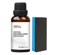 Generico Rinnova Plastiche Auto, 2025 Nuovo Protegge e Ravviva Plastica e Gomma Auto, Kit Pulizia Auto Trattamento Completo per Tutte Le Plastiche Esterne ed Interne Auto (2PCS)