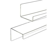 Generico Ripiani Da Parete,2 Pezzi Rack Galleggiante In Acrilico Trasparente Senza Fori,Ripiani Invisibili Per Piante | Per Soggiorno Camera Cucina Ufficio Per Shampoo Libri Foto Piante Oggetti