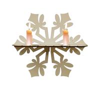 Generico Ripiani Galleggianti in Legno,Ripiano A Di Neve In Legno Per Parete - Supporto di Archiviazione Cavo,Per Soggiorno Camera Dei Bambini Ufficio Bagno Armadio Bar Garage Lavanderia Guardaroba