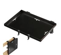 Generico Ripiano da Letto | Tavolino da Letto a Scomparsa per Letti a Castello - Mensola Clip Con Gestione Cavi Per Camera Da Appartamento Soppalco Letti A Castello