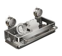 Generico Ripiano Per Doccia Con Ventose - Ripiano Portaoggetti Per La Doccia,Scaffale Per Il Bagno Con Grande Capacità - Per Sapone Parete Bagno Dormitorio Casa Cucina Camera Da Soggiorno