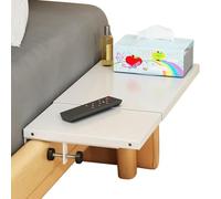 Generico Ripiano Regolabile Da Letto | Vassoio Agganciabile In Acciaio Al Carbonio Per Comodino - Vassoio per Camera da Letto Scuola Casa Adolescente Appartamento Collegio Organizzazione