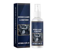 Generico Ripristinatore Plastiche Auto,Schiuma Detergente e Lucidante 100ml per Interni,Pulitore Rinnovante per Interni Veicoli | per Sedili di Auto SUV Camper Furgoni e Garage