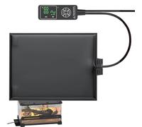 Generico Riscaldante Per Rettili - Riscaldante Per Retttili Con Termostato E Timer | 8 X 5,9 Pollici, Tappetino Termico Per Rettili | Cuscinetti Riscaldanti Per Granchi Eremiti Da 7 W, Tappetin