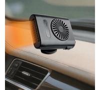 Generico Riscaldatore Auto Portatile,Sbrinatore per Vetri Auto 12V | Ventilatore Portatile Riscaldamento e Raffreddamento, Antiappannamento Parabrezza per Autocarro Sedan