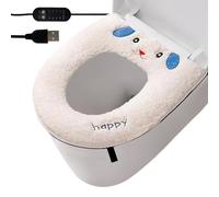 Generico Riscaldatore per Sedile WC - 5 Regolazioni Temperatura Alimentato USB - Riscaldatore per Sedile WC da Bagno | Adatto Casa Hotel Ristorante Inverno e Climi Freddi