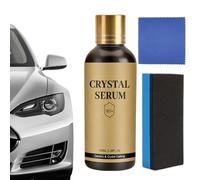 Generico Rivestimento Ceramico per Auto - 100ml 9H+ Protezione Idrofobica a Lunga Durata,Kit Rivestimento Ceramico Auto | Adatto per RV Camion SUV Veicolo Automobile Miglioramento della Lucentezza