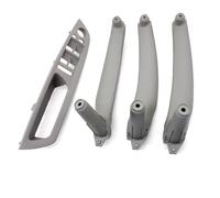 Generico Rivestimento Interno Maniglia Portiera Auto Rivestimento Bracciolo Per X5 X6 E70 E71 E72 2007-2014(LHD Gray set)