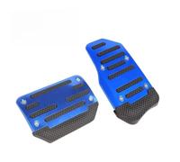 Generico Rivestimento Pedale Copripedali in Lega di Alluminio per Auto Universali per Automatico per Manuale Antiscivolo Senza Foratura 3 Colori Sostituzione Pedale