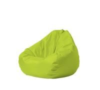 Generico Rivestimento Rinforzato For Poltrona Bean Bag Con Cerniera Invisibile Tessuto Oxford Resistente Protezione Divano For Interni Esterni For Casa Ospitalità(Green,90 * 100cm)