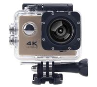 Generico Roamix Vision 4k Action Camera, Roamix Vision+ 4K, DV HD Waterproof Outdoor Underwater Camera, Outdoor Waterproof Sports Cameras for Photography and Diving Enthusiasts (Gold,No Card)