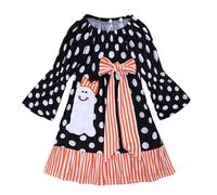 Generico Robe Tutu d'halloween pour bébé Fille,Costume da Regina Vampiro Vestito Costume di Travestimento Fancy Dress Halloween Bebe Fille Jupe Bretelles per Carnevale, Cosplay