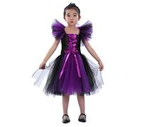 Generico Robe Tutu d'halloween pour Bébé Fille Costume de Vampiressa Bambina Ragazza Gotico di Travestimento Fancy Dress Deguisement Halloween per Carnevale, Cosplay