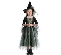 Generico Robe Tutu d'halloween pour Bébé Fille Vestito Halloween per Ragazza Vampiro Costume Mercoledi Vetement Bebe Enfant Fillette Vestiti Carnevale Cosplay Party