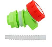 Generico Robinet De d'Eau, Extérieur Robinet d'Eau - RobinetDe Réservoir D'eauAvec À Compost - Raccord Fileté De Tuyau, RobinetDe Étanche, pièces De Rechange, Accessoires De Ré