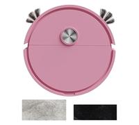 Generico Robot Aspirapolvere Automatico - Smart Lavaggio Intelligente per Casa e Ufficio | di Pulizia Superficie con Sensori Anti-Urto Aspirazione Potente Pavimenti Moquette, 16,2x5,5 cm