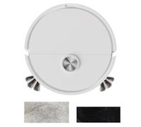 Generico Robot Aspirapolvere Automatico - Smart Lavaggio Intelligente per Casa e Ufficio | di Pulizia Superficie con Sensori Anti-Urto Aspirazione Potente Pavimenti Moquette, 16,2x5,5 cm