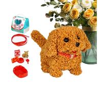 Genérico Robot Cane, Cucciolo Realistico | Robot Puppy Che Sembra Reale - Pet Peluche Animali Elettronici Interattivo, Escursione, Abbaiare, Righello per Bambini e Adulti