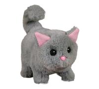 Generico Robot CAT ROBOT REMOTE | Walking Talking Feline Set Interactive Talking Cats | Kitten Talking Interactive Kitten Canting Dancing Touch Controls con lussuoso gattino Electric per Kid